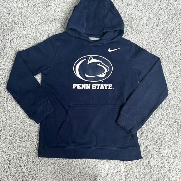 Nike Youth Penn State Hooded Sweatshirt, Size Medium - Picture 1 of 4